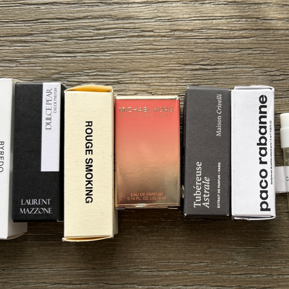 Perfume Samples Byredo Dior Paco Rabanne BDK - Picture 3 of 5
